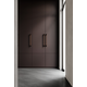 Poignée de porte enkel CASEY BIG BA736 L768 aluminium noir texture / mat noir